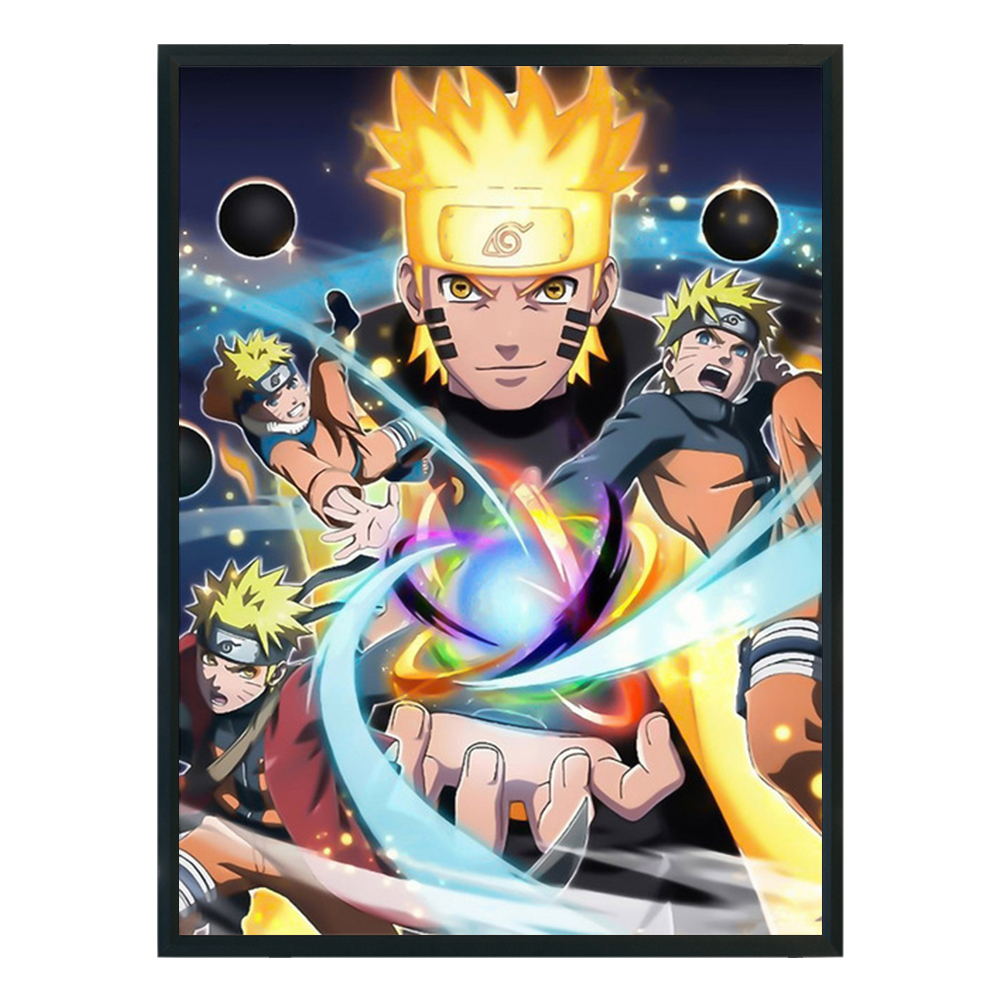 

Anime Uzumaki Naruto - 11CT Stamped Cross Stitch - 40*54CM, 501 Original