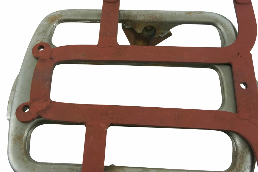 CJ750 rear rack toolbox mount (dual mount)