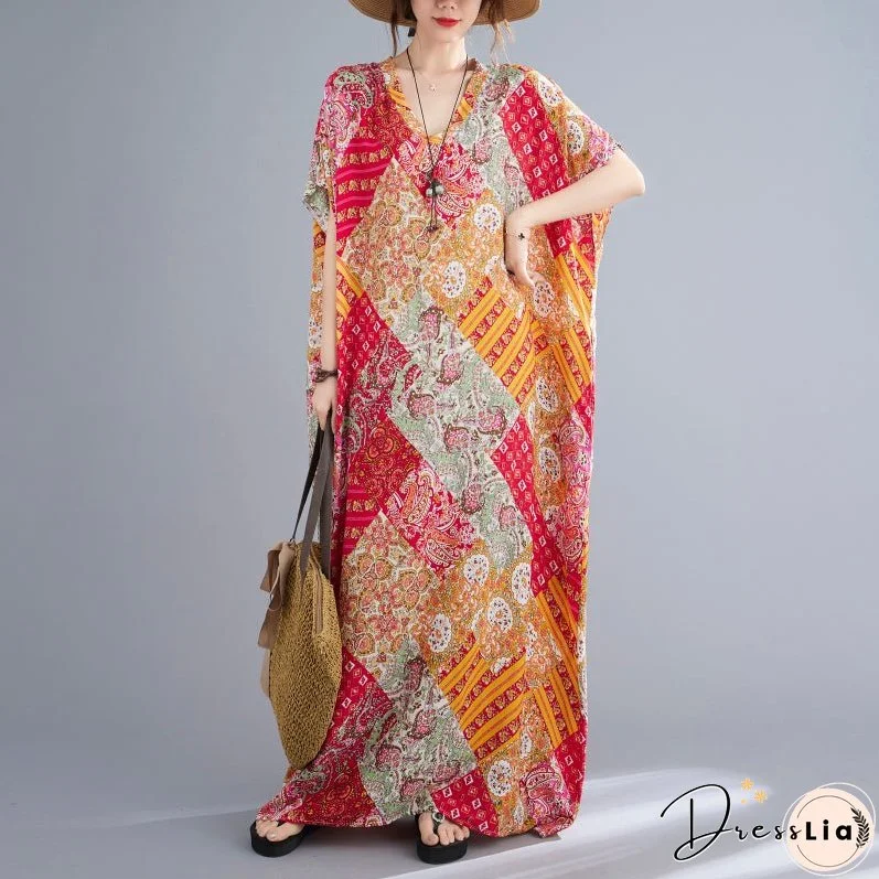 Women's Clothing In Large Sizes, Plump and Slim, with A Belly Covering Temperament Dress