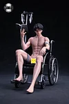 Wheelchair Levi Ackerman - Attack on Titan Resin Statue - SGS Studio