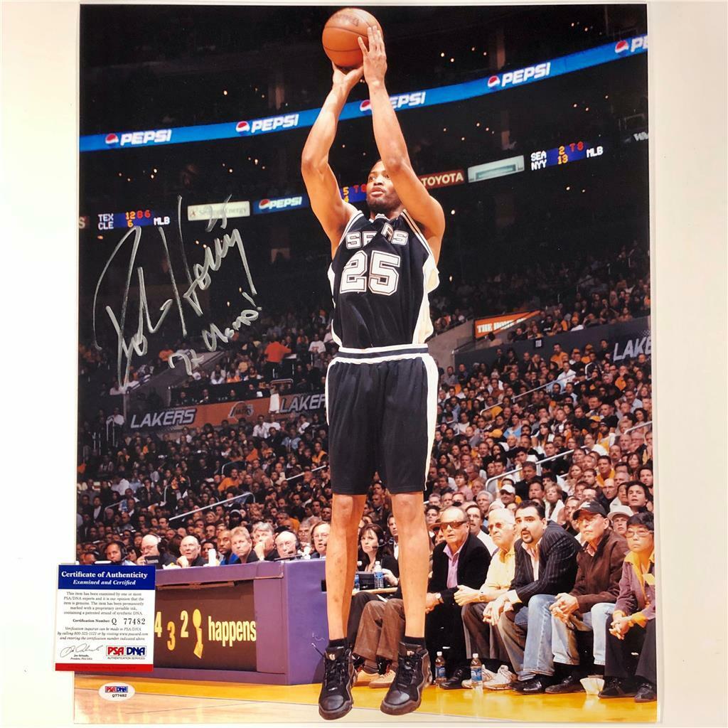 Robert Horry autograph 7x Champ