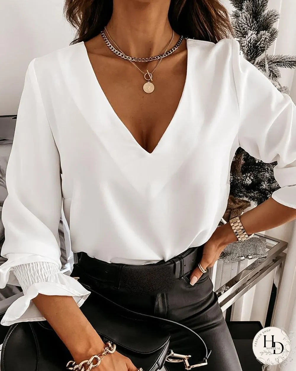Guipure Lace Backless Top P12203