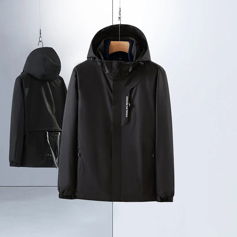 Waterproof Ski Jacket Warm Winter Outdoor Hooded Jacket