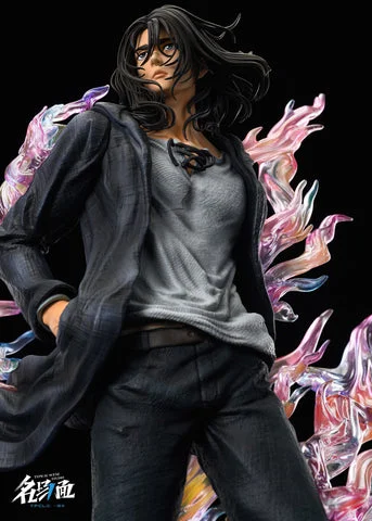 L'Attaque des Titans Scène Typique Studio Kid Eren Statue en