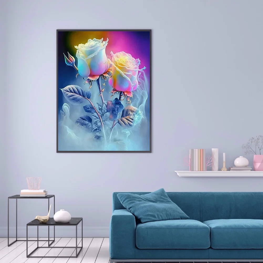 Diamond Painting - Full Round Drill - Flower(30*40cm)