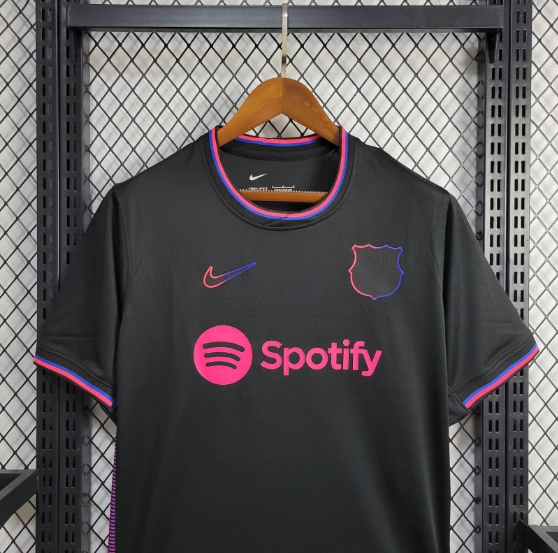 24/25 Barcelonal Black Special Edition Football Shirt Thai Quality