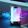 F9 wireless glare night light small steel cannon mini high volume bluetooth portable speaker super bass sound