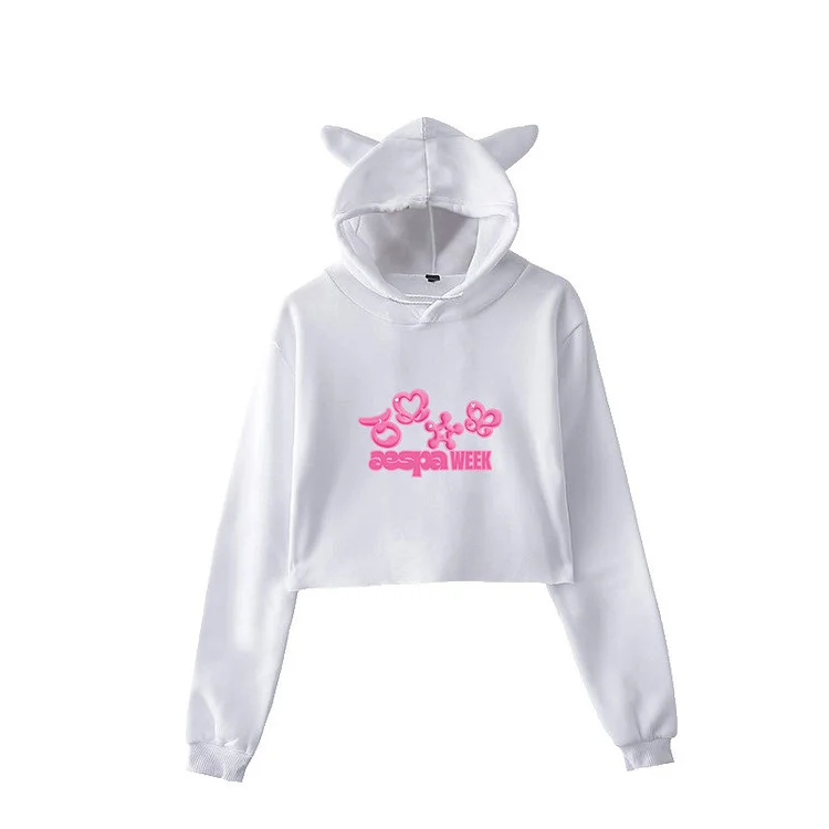 aespa 2023 aespa Week Come to MY illusion Cropped Hoodie