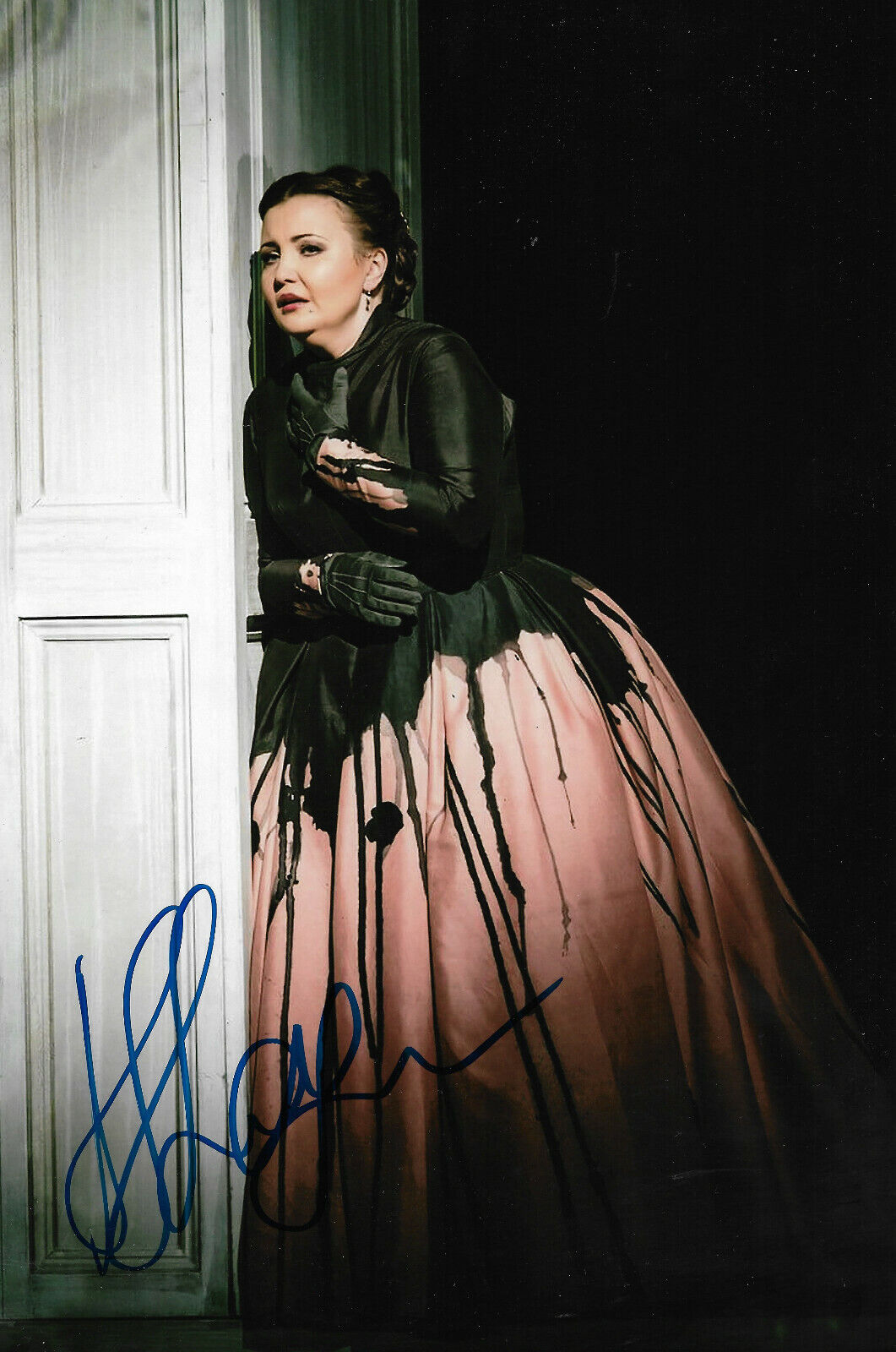 Albina Shagimuratova Opera signed 8x12 inch Photo Poster painting autograph