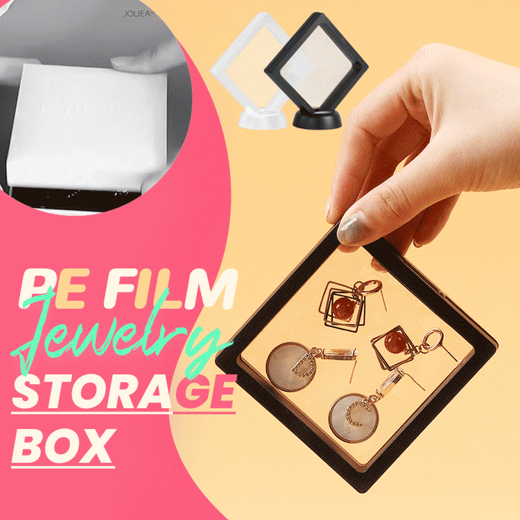 Jolieaprile PE Film Jewelry Storage Box