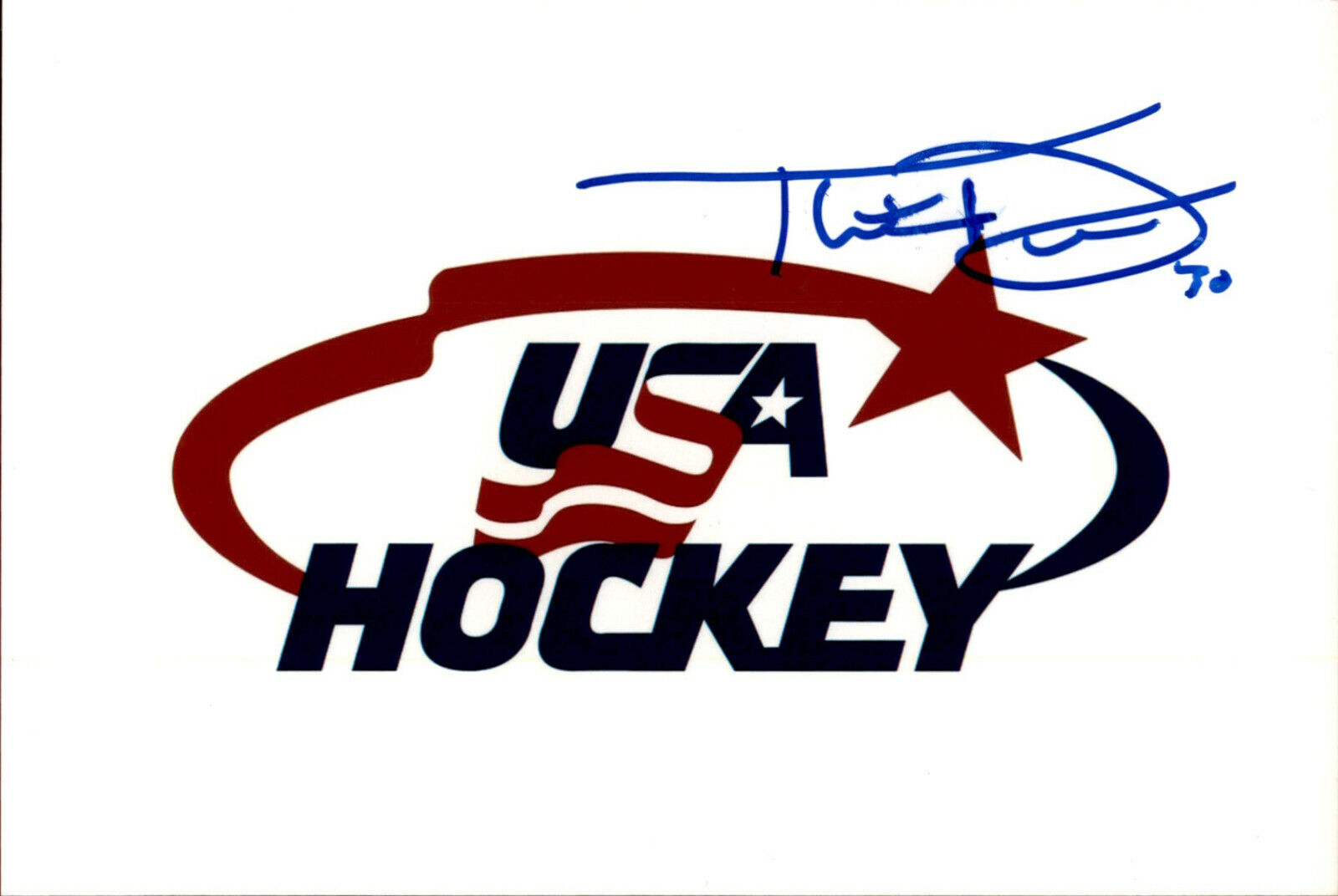 Thatcher Demko SIGNED 4x6 Photo Poster painting BOSTON COLLEGE TEAM USA / VANCOUVER CANUCKS #6