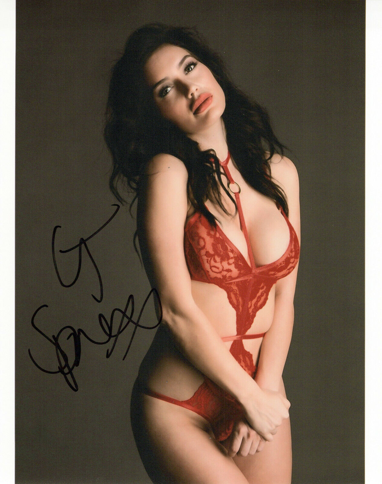 CJ Sparxx glamour shot autographed Photo Poster painting signed 8x10 #10