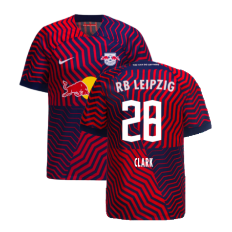 RB Leipzig Caden Clark 28 Away Trikot 2023-2024