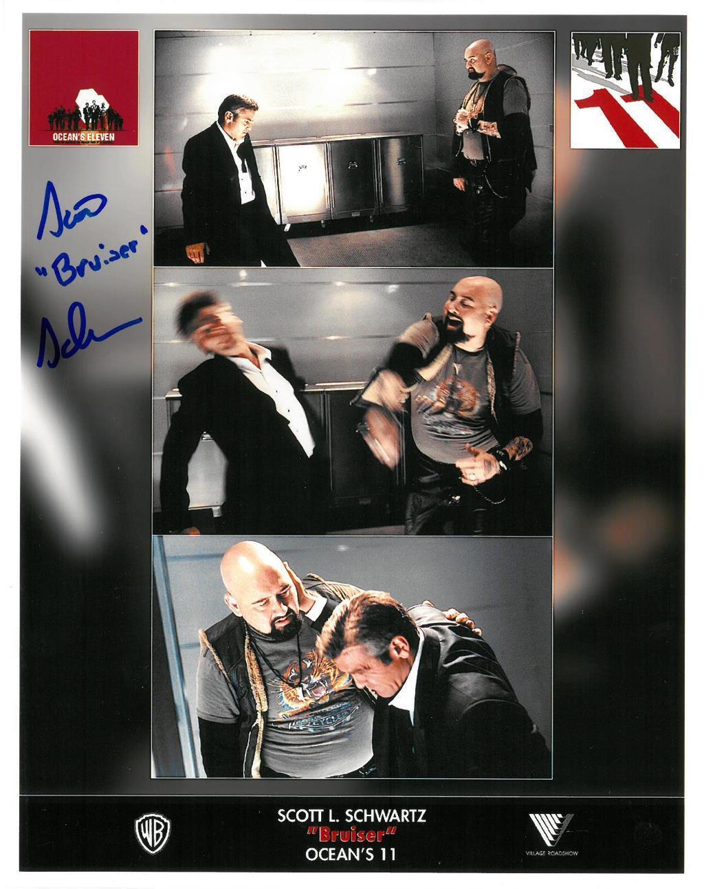 Scott L. Schwartz Signed Oceans 11 Autographed 8.5x11 Photo Poster painting PSA/DNA #B78909