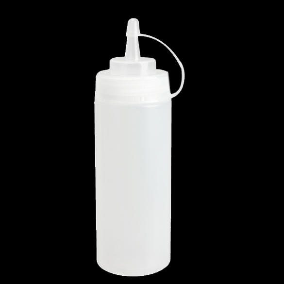 

Kitchen Plastic Squeeze Bottle Dispenser 8oz for Sauce Vinegar Oil Ketchup, 501 Original