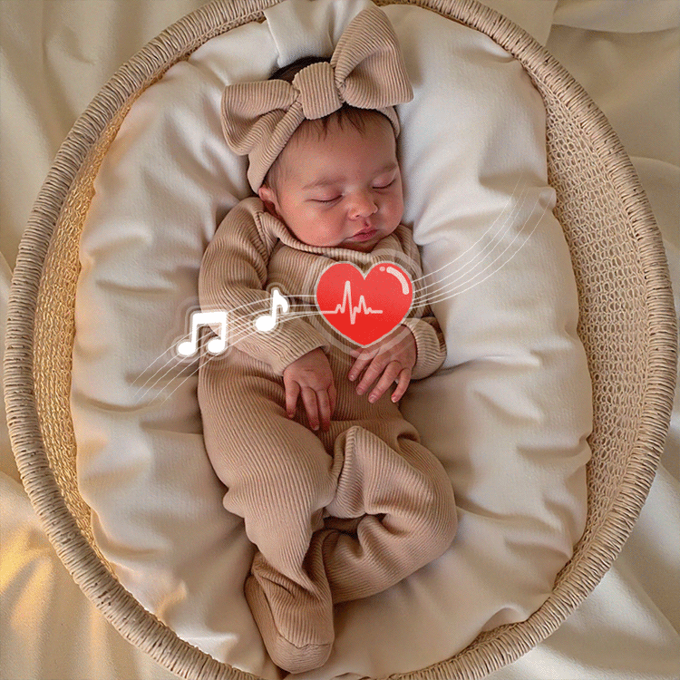 20" Reborn Asleep Baby Girl Simuni Real Lifelike Silicone Vinyl Body Reborn Doll, Looks Really Cute：Realistic Reborn Baby Dolls By Rsgdolls®