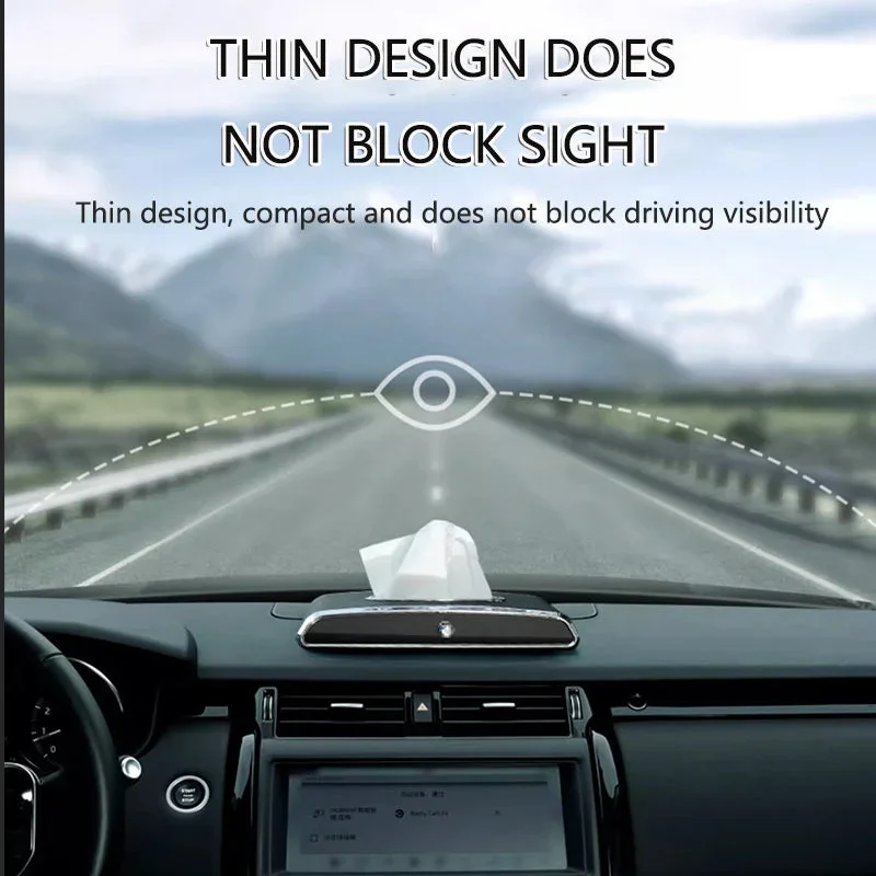 Car Paper Box Hanging Sun Visor Tissue Box Car Interior Decoration Supplies