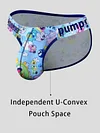 Men's Cartoon High-Cut Breathable Bikini Briefs