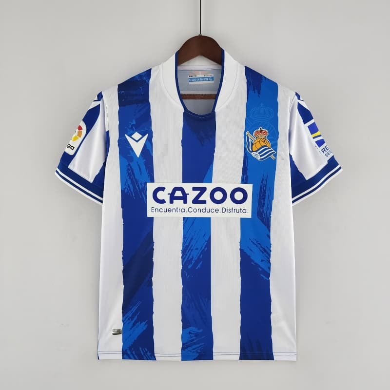 22-23 Real Sociedad Soccer Jersey Home