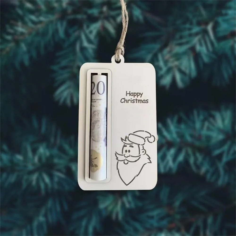Creative Christmas money clip pressure money personalized charm
