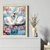 Swan-11CT Stamped Cross Stitch 40*50cm/15.75*19.69in