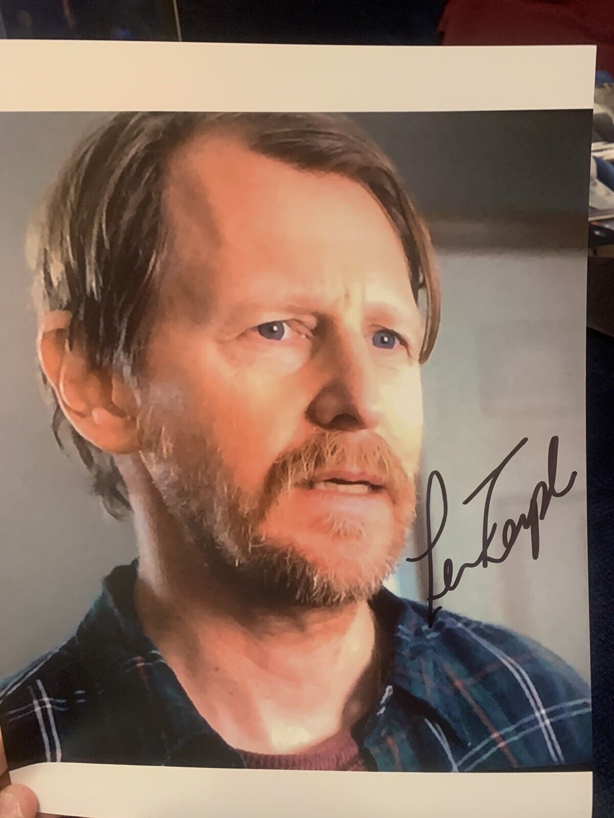 LEW TEMPLE - Signed 10x8 Photo Poster paintinggraph - TV - THE WALKING DEAD