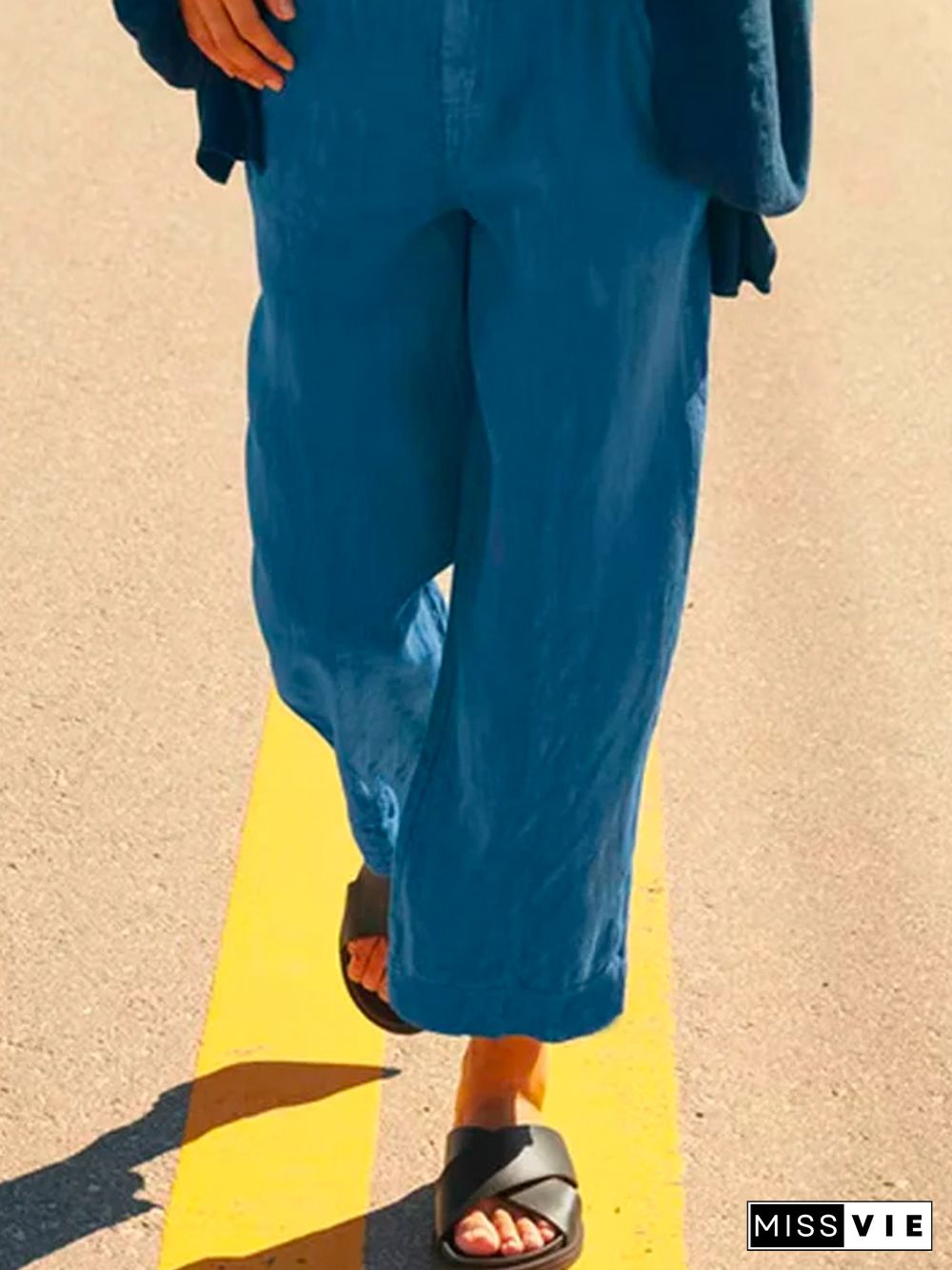 Cotton Casual Loose Casual Pants