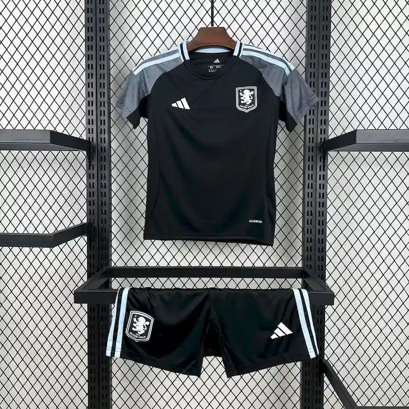25/26 Kids Aston Villa Soccer Jersey Away