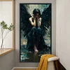 (Big Size)Fallen Angel - 11CT Stamped Cross Stitch - 40*70cm - Halloween