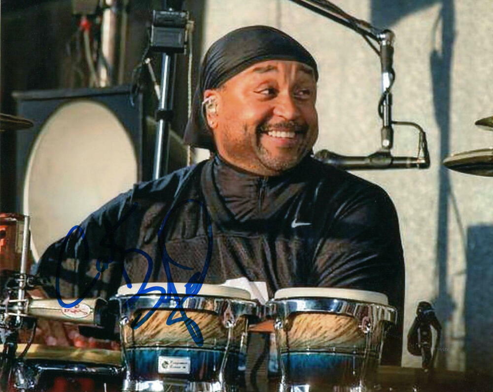 CARTER BEAUFORD SIGNED AUTOGRAPH 8X10 Photo Poster painting - DAVE MATTHEWS BAND DRUMMER, RARE