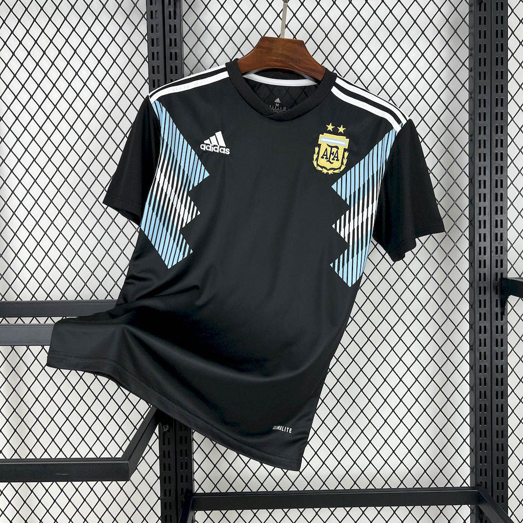 2006 Retro Long Sleeve Argentina Away Football Shirt 1:1 Thai Quality- Maxi Kit