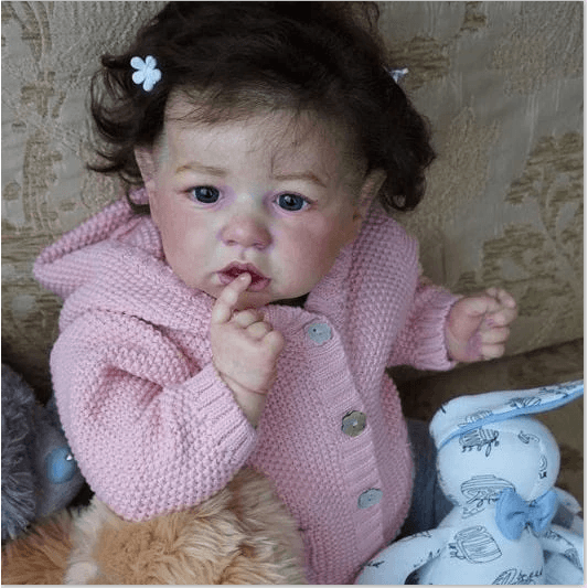 Cute LifeLike 20'' Cute Reborn Babies Toddler Doll Sylvia, Nursing Play Gift Toy 2023 -Creativegiftss® - [product_tag] Creativegiftss®