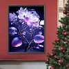 Diamond Painting-DIY Full Round Drill Glass Flower