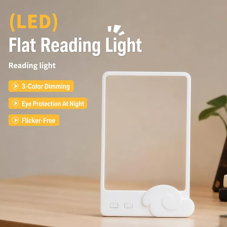 Rechargeable Reading Light Panel &ndash; 3 Color Modes & Stepless Dimming