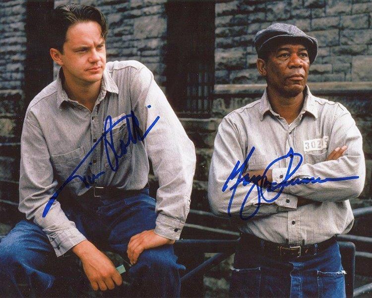 REPRINT - SHAWSHANK REDEMPTION Autographed Signed 8 x 10 Photo Poster painting Poster RP