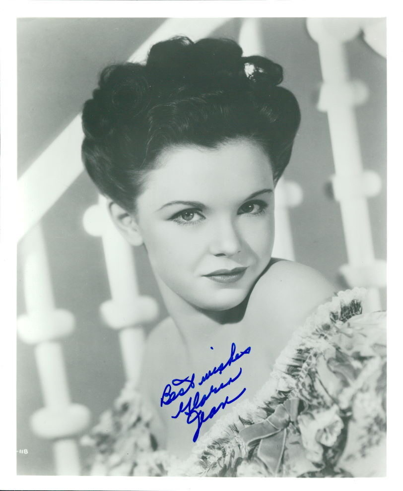 Gloria Jean signed 8x10 Photo Poster painting COA