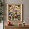 Holy Chapel DIY 11CT 3 Strand Stamped Cross Stitch Kit for Adults 40x50cm tapestrymarket