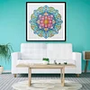 Mandala Abstract Art Flower  | Crystal Rhinestone  | Full Round Diamond Painting Kits