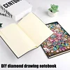 50 Pages A5 Special Shaped Mandala 5D DIY Diamond Painting Notebook Kit