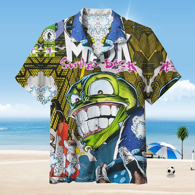 THE MASK Cartoon | Unisex Hawaiian Shirt