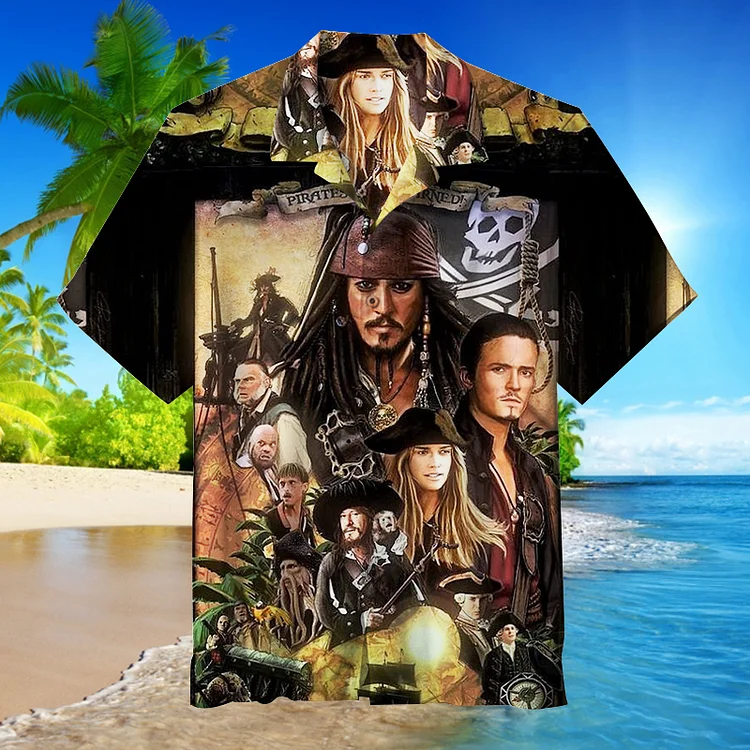 Pirates Of The Caribbean | Unisex Hawaiian Shirt