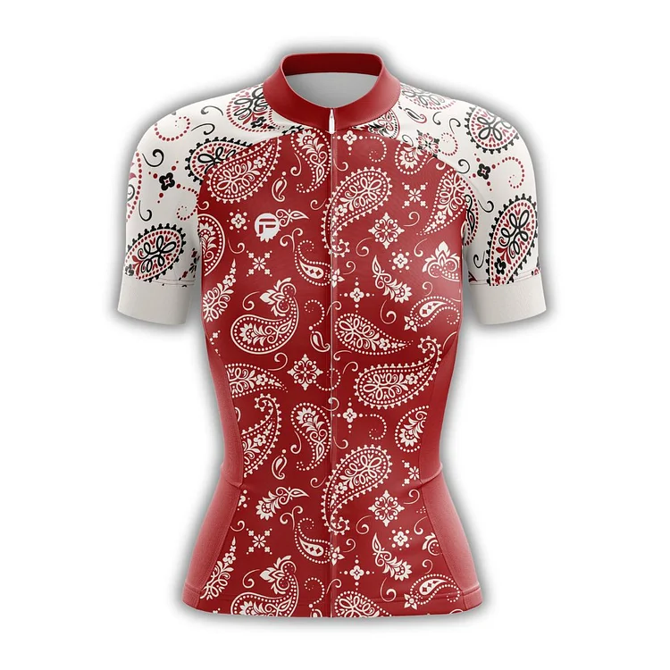 NEW! Paisley Passion Ride | Women's Short Sleeve Cycling Jersey