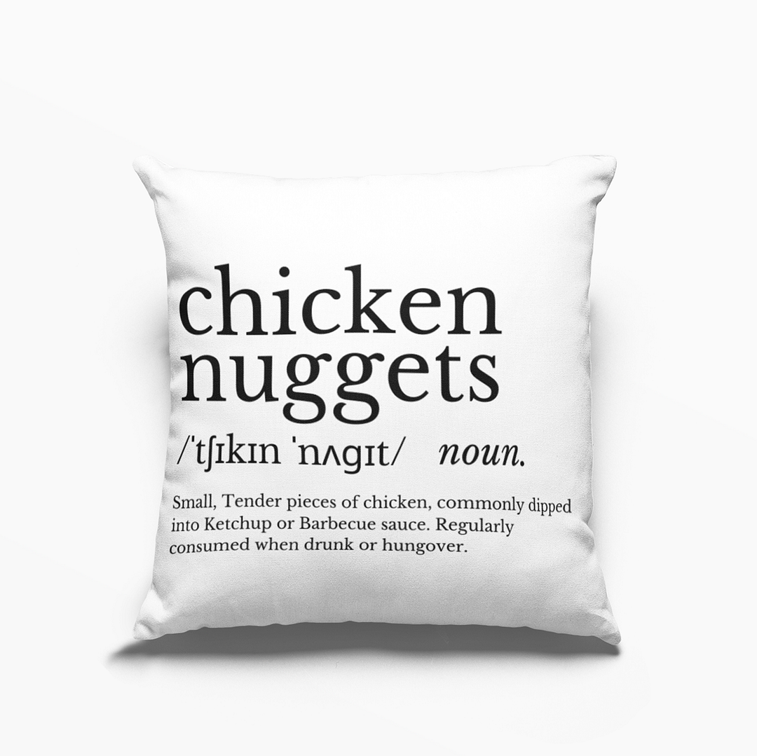 Chicken Nuggets Cushion Cover