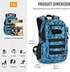 HUNTVP 12L Mini Rucksack Taktisch Wanderrucksack Molle Schultasche Wasserabweisend Daypack Milit&auml;risch Schulrucksack Studenttasche Unitasche Sporttasche Laptoptasche f&uuml;r Outdoor Sport