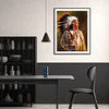 Diamond Painting -DIY Round Drill Old Indian