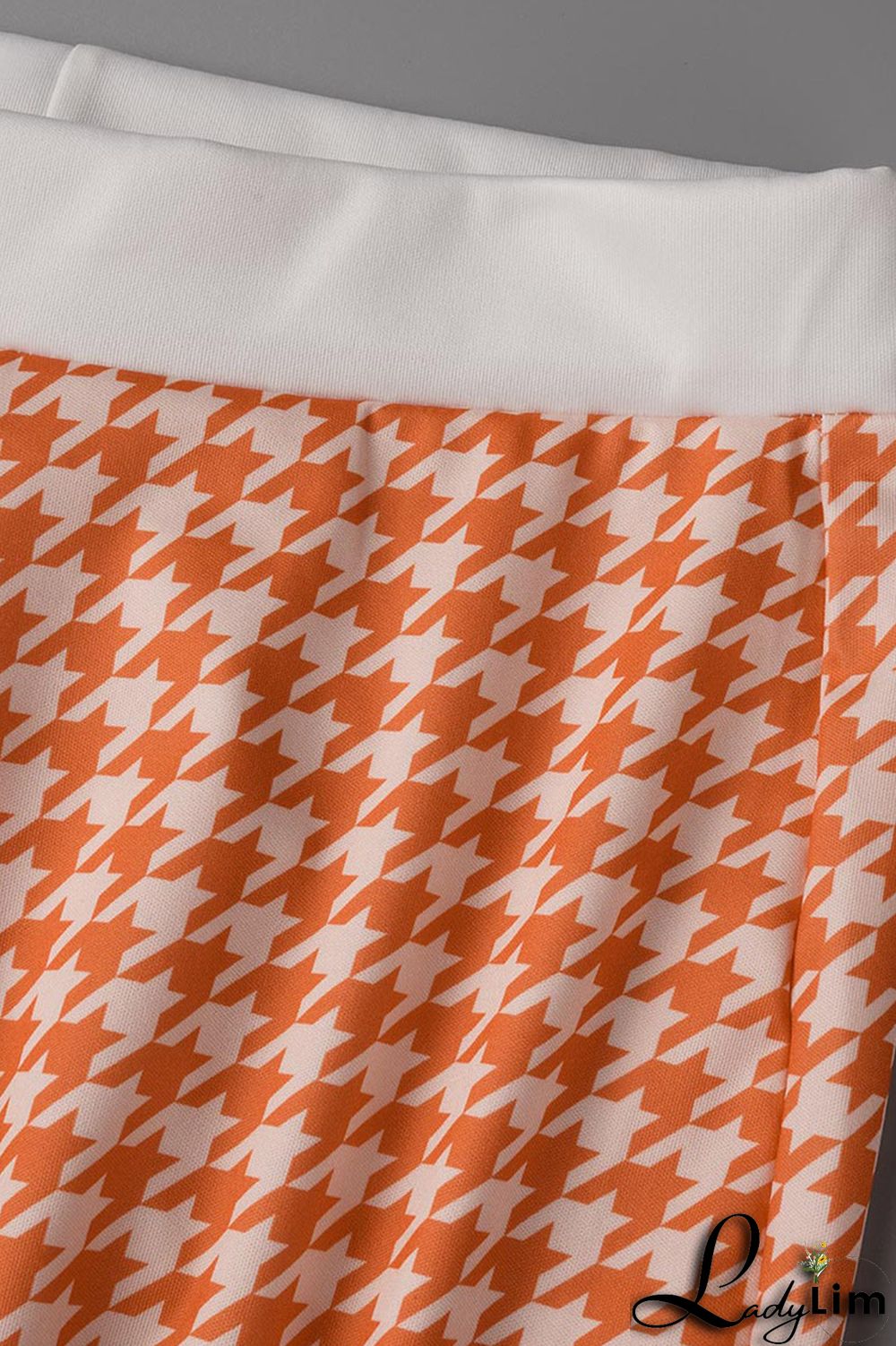 Black Sexy Print Bandage Split Joint V Neck Half Sleeve Two Pieces