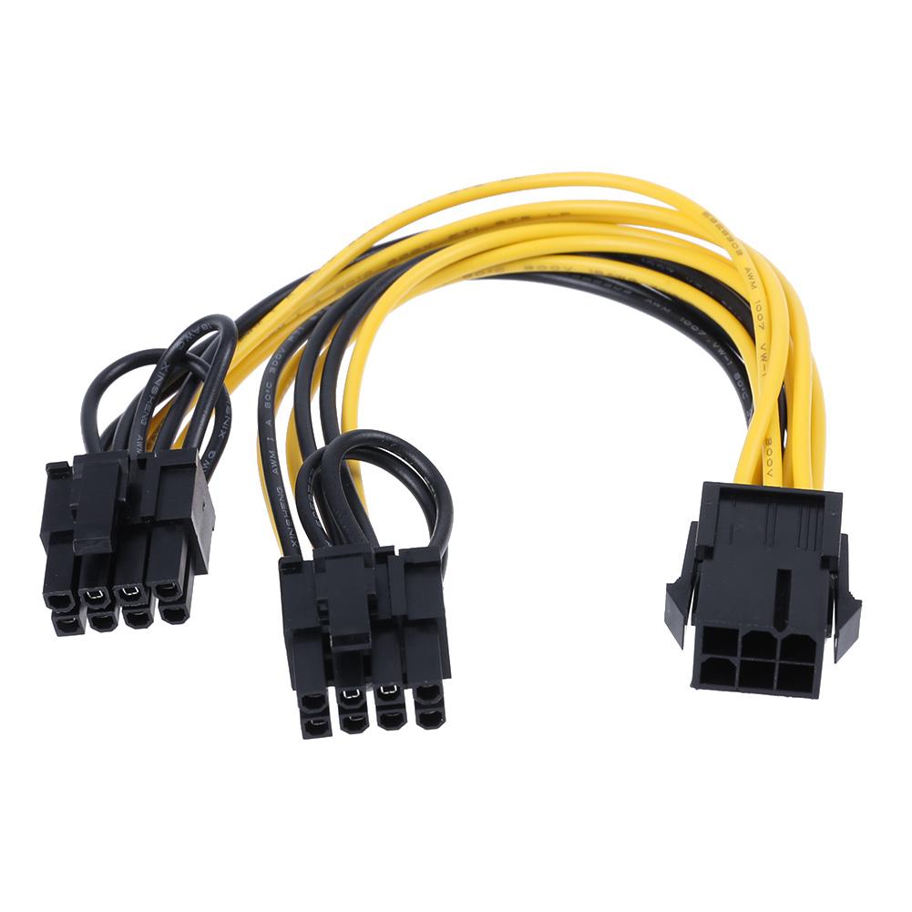 

5pcs 6Pin Port to Dual 8, 501 Original