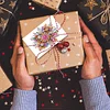 10 STÜCKE diy Weihnachten Diamant Kunst Kristall Rubbelkarte handgemachte Geschenkkarte (Glocken)