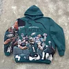 Personalized Eagles Print Long Sleeve Hoodies