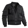 Men's Multi-pocket Loose Large Size Outdoor Tactical Jacket